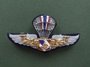 Thailand Army Freefall Parachute Wings