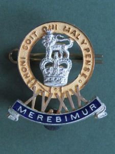 British Army 15th/19th King's Royal Hussars Post 1953 Officer's Service …