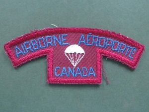 Canada 'Airborne Forces' Shoulder Title