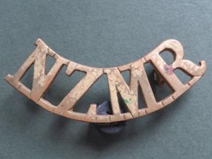 New Zealand Mounted Rifles WW1 Period Shoulder Title