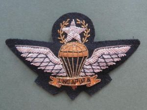 Singapore Master Parachute Dress Uniform Wings