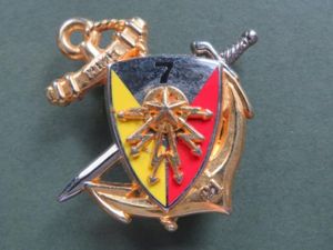 France 21° R.I.Ma, 7° Compagnie de Transmissions Pocket Crest