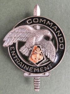 France C.E.C. 33rd R.I.Ma 'COMMANDO ENTRAINEMENT' Pocket Crest