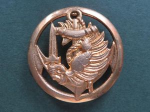France 'Troupes de Marine Parachutist' Beret Badge