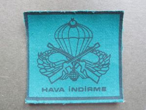 Turkey Army 'Air Landing' Parachute Badge