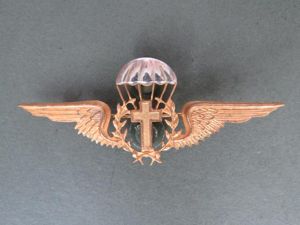 Portugal 2nd Series 'Chaplain' Parachute Wings