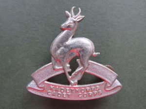 South Africa School Cadets Cap Badge