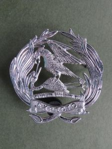 South Africa 1st City Volunteers Regiment Tam-o-shanter Badge