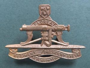 South Africa Regiment President Steyn Cap Badge