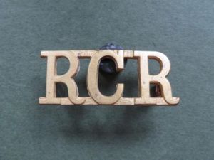 Canada The Royal Canadian Regiment Shoulder Title