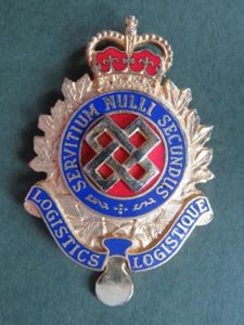 Canada Royal Canadian Logistics Service Cap Badge