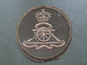 Canada Post 1953 Royal Canadian Artillery 'Boonie' Cap Badge
