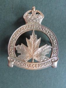 Canada Pre 1953 Royal Canadian Army Cadets Cap Badge