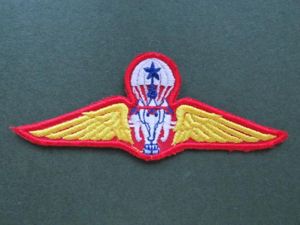 Thailand Army Senior Parachute Wings