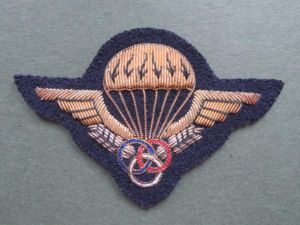 France Dress Uniform Parachute Instructor Wings