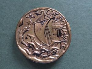 France Army WW2 Period Commandant BOURDAVS Pocket Crest