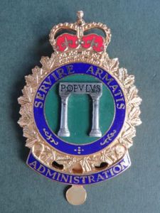 Canada Administration Branch Cap Badge