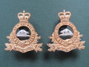 Canada post 1960's Royal Canadian Army Pay Corps Officer's Service …
