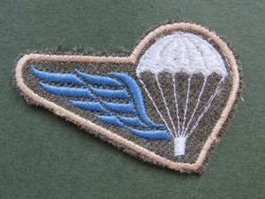 Belgium Army 'B Wing' Parachute Badge