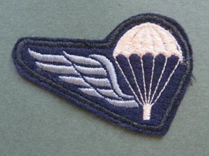 Belgium Air Force 'B Wing' Parachute Badge