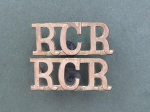 Canada WW2 Royal Canadian Regiment Shoulder Titles