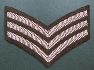 British Army 1970's-1980's Household Cavalry Sergeants Rank Chevrons