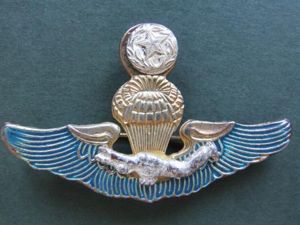 Greece Freefall Parachute Wings