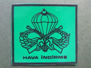 Turkey Army 'Air Landing' Parachute Badge