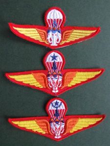 Thailand Army Parachute Wings Set