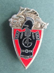 France 4th GENIE (Engineers) Regiment Pocket Crest
