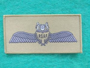 Singapore Air Force Pilots Wings