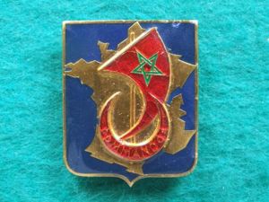 France Groupe de Commandos d' Africa Pocket Crest