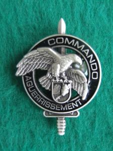 France C.E.C. COMMANDO AGUERRISSEMENT GIVET Pocket Crest