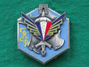 France 1er R.C.P. C.C.S. (1e Regiment Chasseurs Parachutistes, Service & …