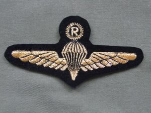 Malaysia Dress Uniform Parachute Rigger Wings
