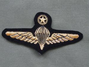 Malaysia Dress Uniform Parachute Jumpmaster Wings