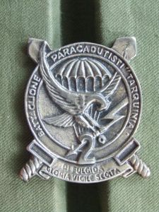 Italy 2nd Parachute 'TARQUINIA' Battalion Pocket Crest