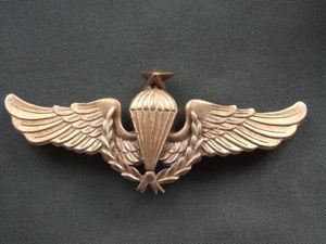 Indonesia Army Senior Jump Master / Instructor Parachute Wings