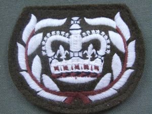 British Army Post 1953 Warrant Officer Class 2 (RQMS / …
