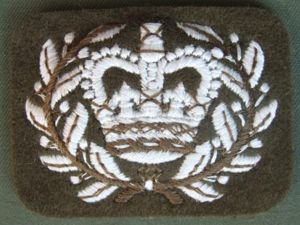 British Army Post 1953 Warrant Officer Class 2 (RQMS / …