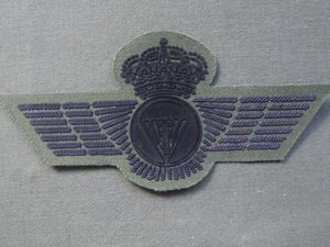 Spain Post 1977 Parachute Instructor Combat Dress Wings