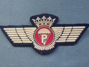 Spain Pre 1977 Parachute Rigger (over 100 Jumps) Wings