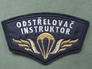 Czech Republic 6th Special Centre Parachute / Sniper Instructor Dual …