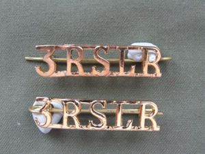 3rd Royal Sierra Leone Regiment Shoulder Titles