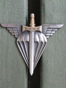 France E.T.A.P. (Airborne School Troops) Pocket Crest