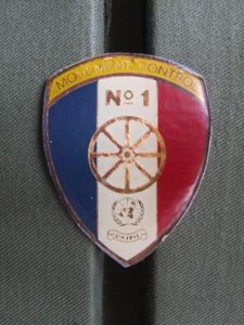 France Movment Control 1 LIBAN Pocket Crest