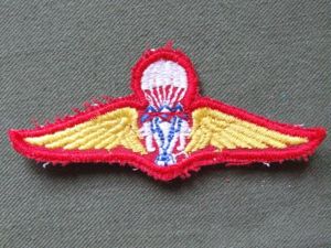 Thailand Basic Parachute Wings