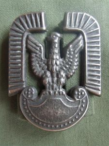 Poland 1957 Peoples Republic Air Force Airmans Cap Badge