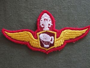 Thailand Army Balloon Jump Parachute Wings