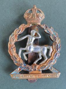 British Army Pre 1953 Royal Army Veterinary Corps Cap Badge